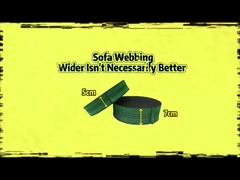 고품질 프리미엄 50mm 탄력적인 좌석 띠 꿰매기 테이프 소파 스트랩